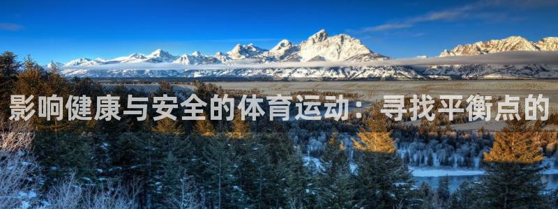 3377体育app官方下载：影响健康与安全的体育运动：寻找平衡点的